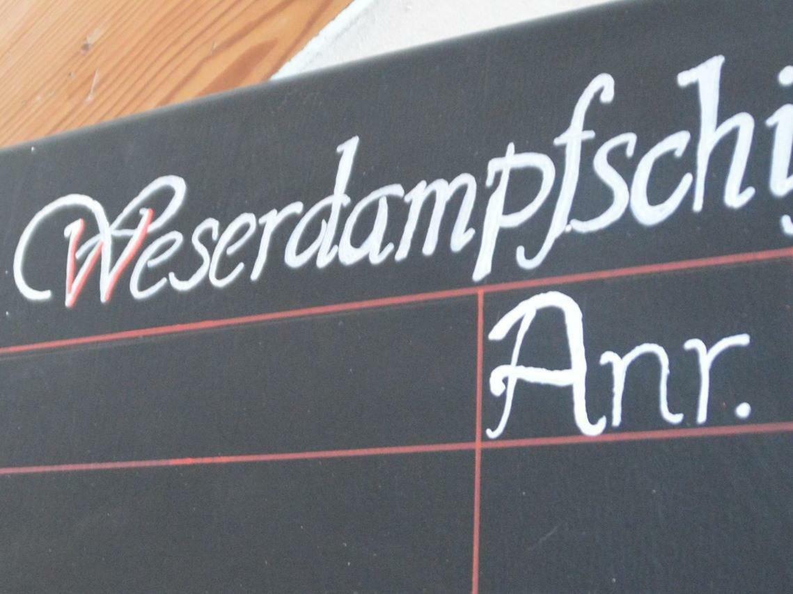 Zum Weserdampfschiff باد كارلسهافن المظهر الخارجي الصورة
